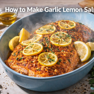 Garlic Lemon Salmon