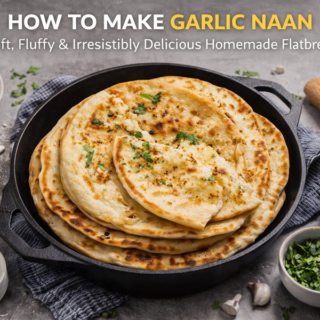 How To Make Garlic Naan – A Delicious Homemade Flatbread🧄🍞 15 Garlic Naan