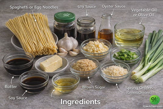 easy garlic noodles recipe