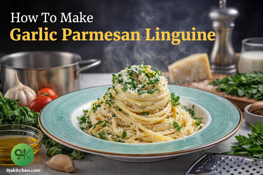 Garlic Parmesan Linguine