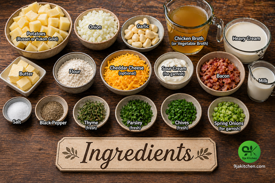 creamy garlic potato soup