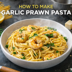 Garlic Prawn Pasta