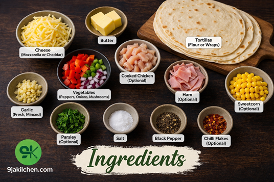 garlic quesadilla recipe