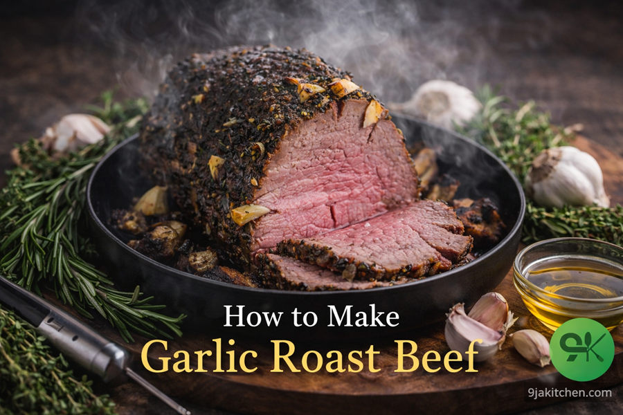 Garlic Roast Beef