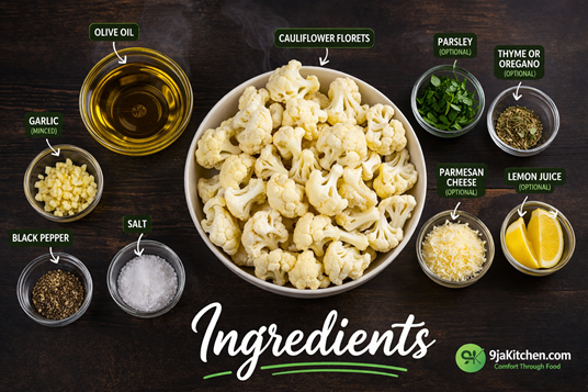 roasted cauliflower recipe