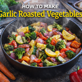 How To Make Garlic Roasted Vegetables – Delicious Easy Oven Recipe🧄✨ 16 Garlic Roasted Vegetables