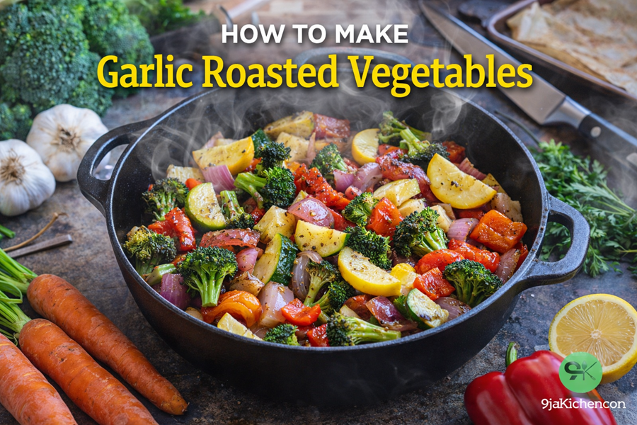 Garlic Roasted Vegetables