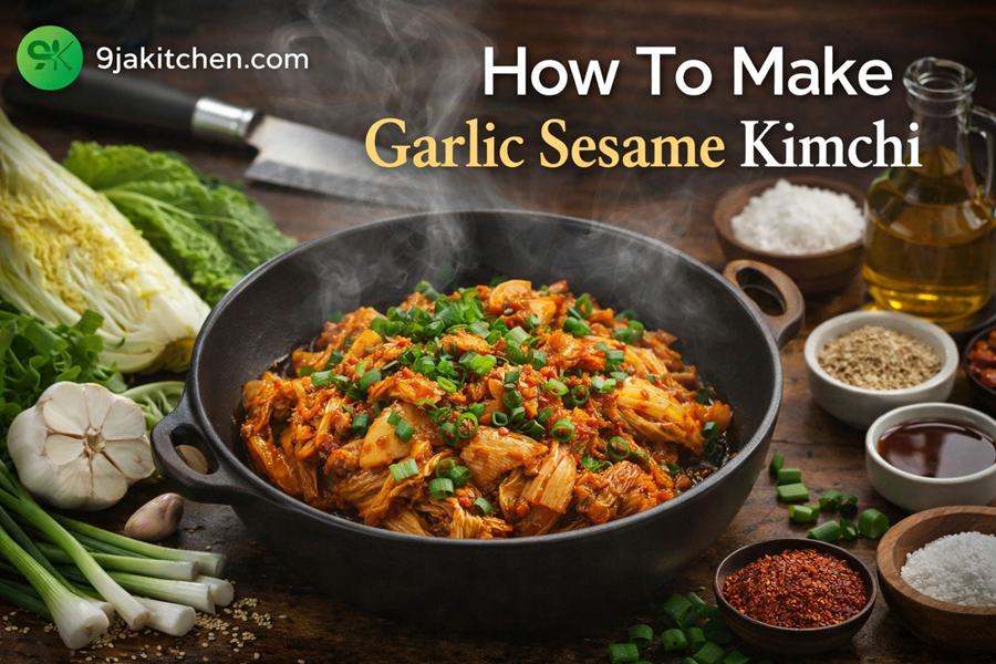 Garlic Sesame Kimchi