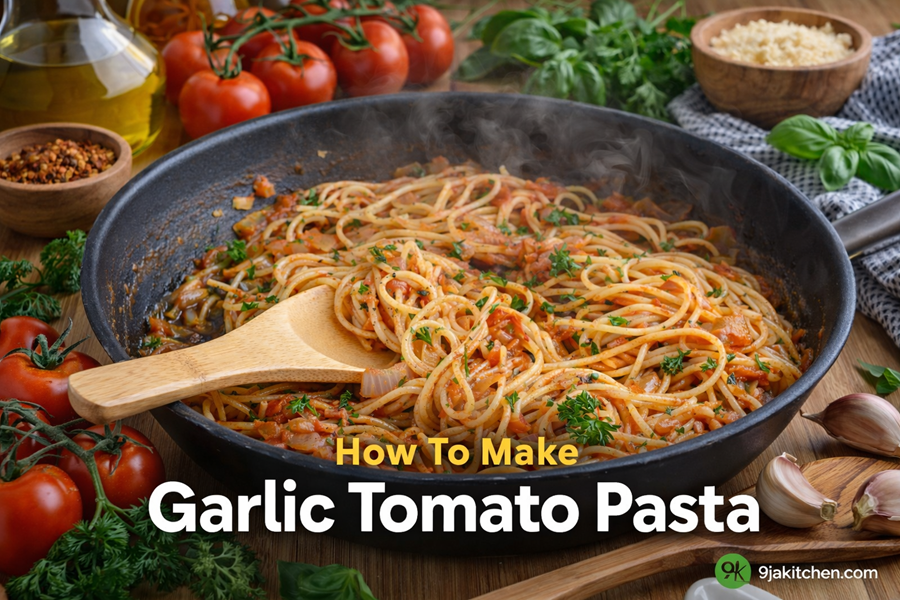 Garlic Tomato Pasta