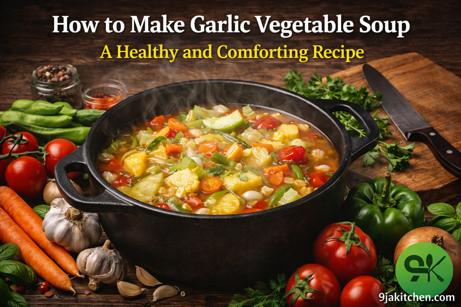 Garlic Vegetable Soup