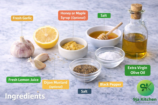 garlic vinaigrette recipe