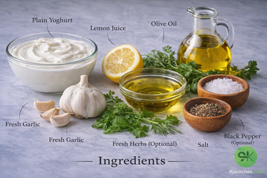 Garlic Yoghurt Sauce recipe