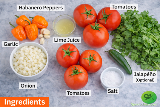 How To Make Habanero Salsa: Delicious Homemade Recipe🍅🌶️ 2 habanero salsa recipe