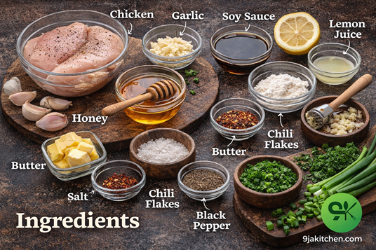 easy honey garlic chicken recipe