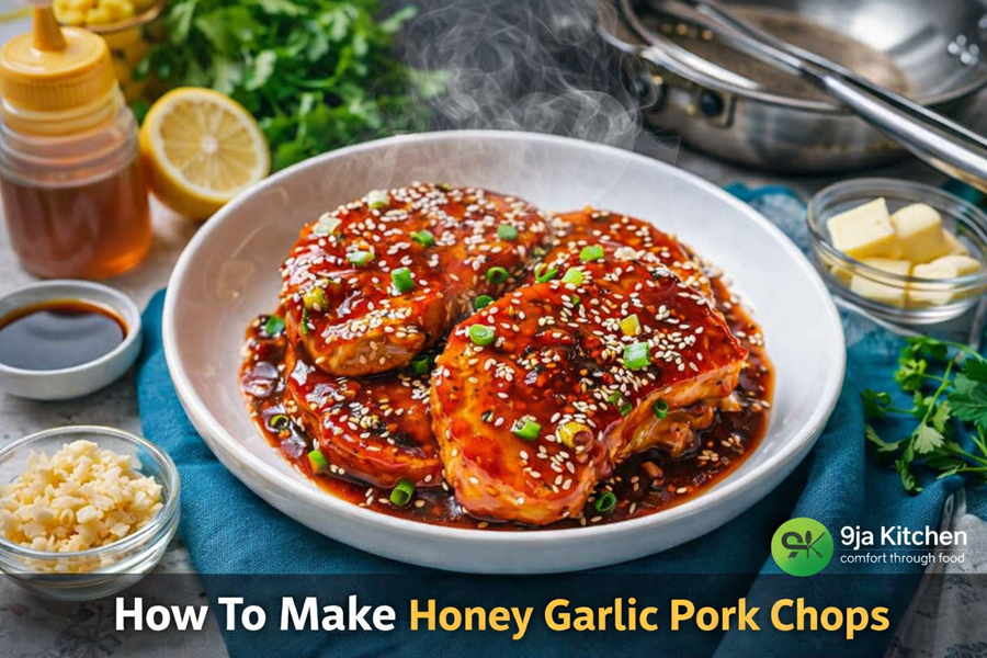 Honey Garlic Pork Chops