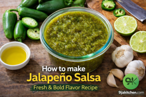 How To Make Jalapeño Salsa – Fresh, Bold & Irresistibly Flavorful Recipe🍅🌶️