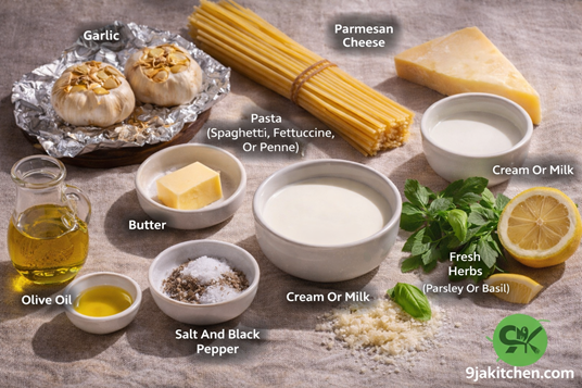 How To Make Roasted Garlic Pasta: An Irresistible Comfort Dish🍝 2 creamy roasted garlic pasta