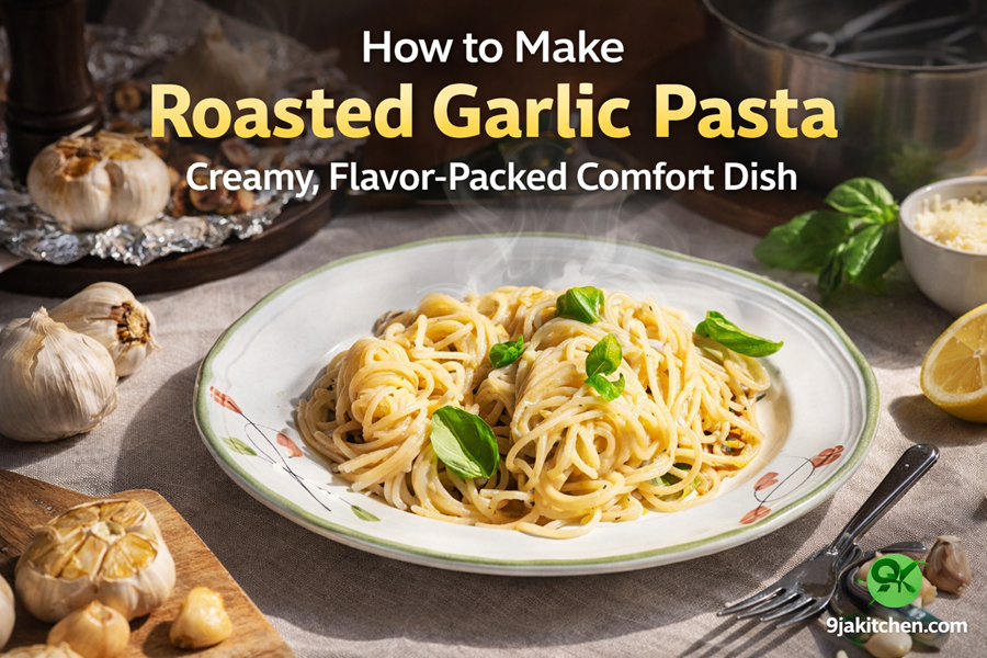 Roasted Garlic Pasta