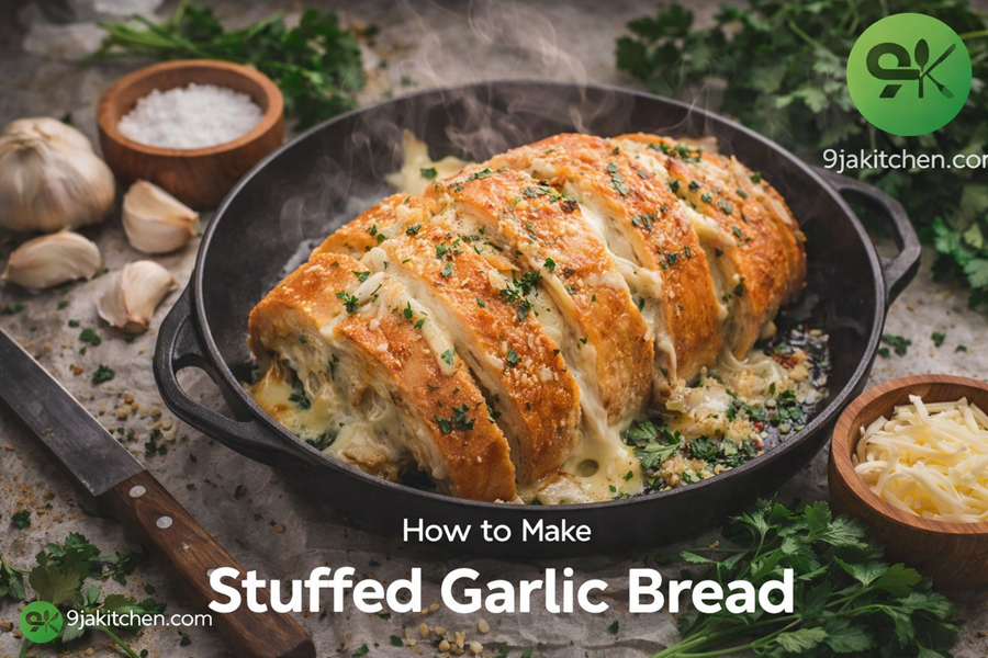 Stuffed Garlic Bread