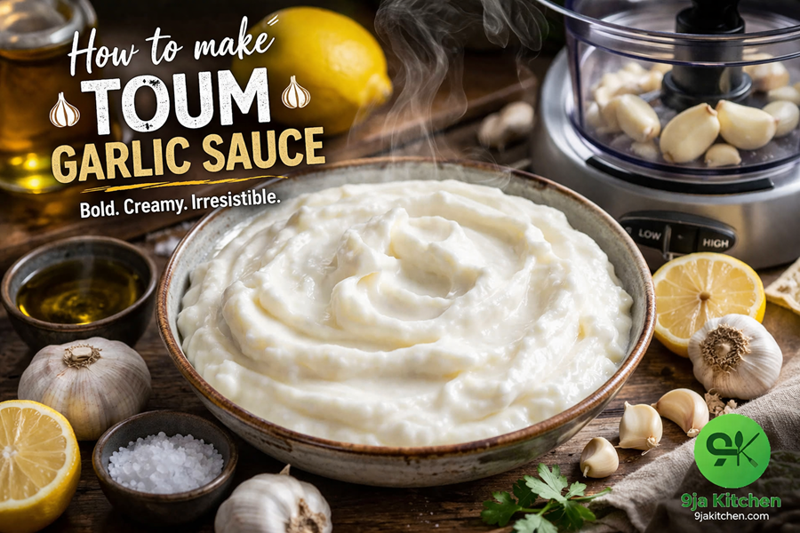 Toum Garlic Sauce