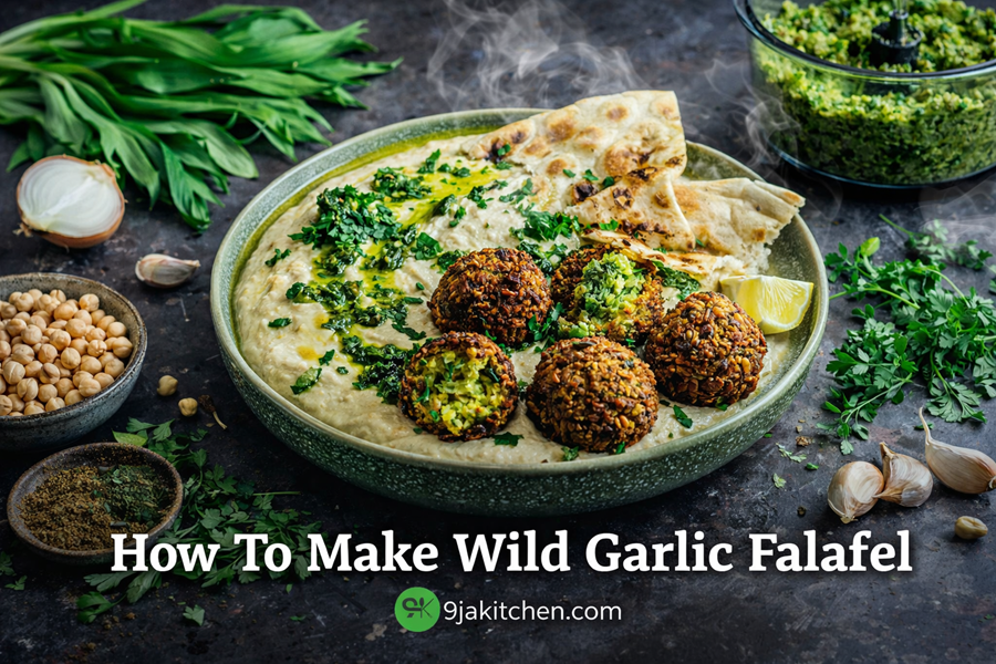 Wild Garlic Falafel