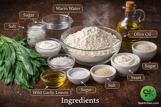 Wild Garlic Flatbreads recipe