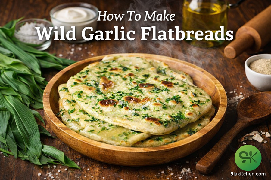 Wild Garlic Flatbreads