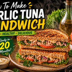 Garlic Tuna Sandwich