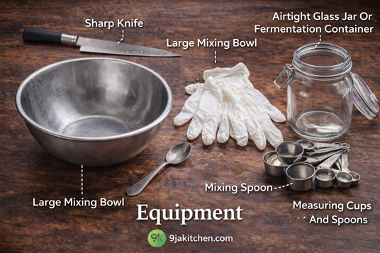 How To Make Garlic Sesame Kimchi – The Powerful Flavor-Packed Korean Fermented Delight🧄🔥 3 Kitchen equipment for garlic kimchi preparation