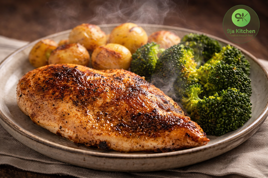 easy lemon garlic chicken