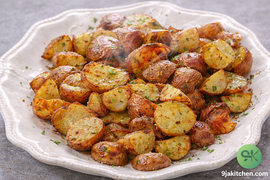 crispy roasted potatoes