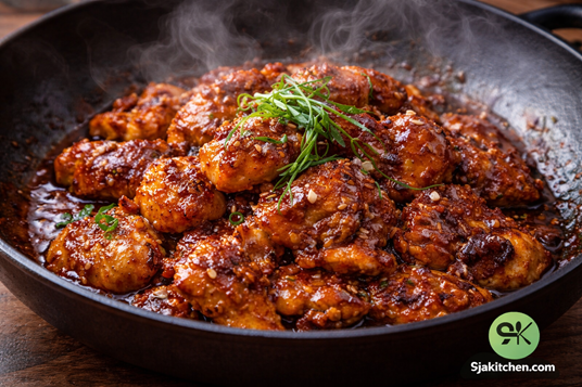spicy garlic chicken recipe