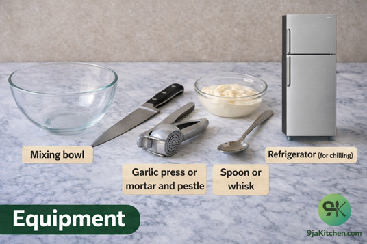 equipment with fridge