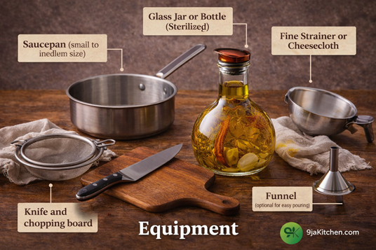 equipment with funnel