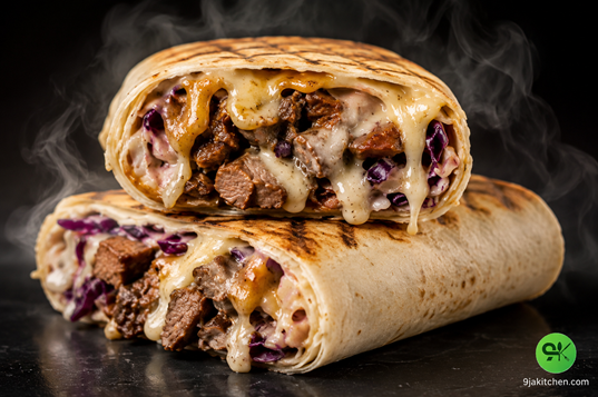 lamb shawarma wrap