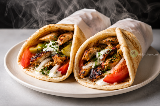 authentic chicken shawarma
