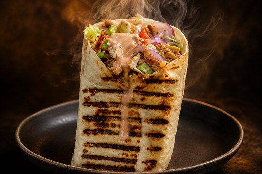 Pacific cod shawarma