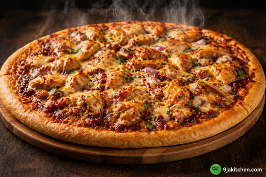 easy bbq chicken pizza recipe