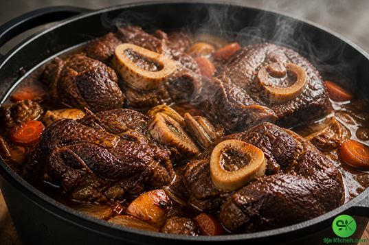 easy garlic braised beef
