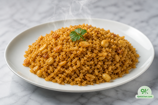 easy garlic fried rice