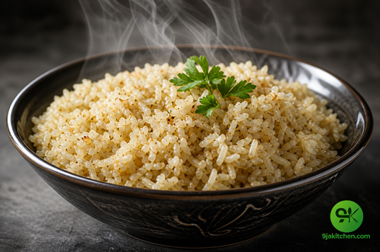 best garlic rice pilaf