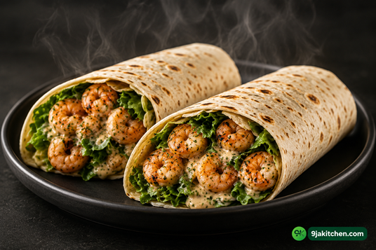 how to make Garlic Shrimp Shawarma