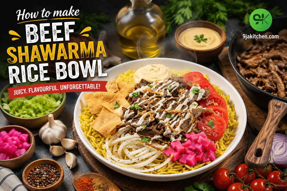Beef Shawarma Rice Bowl