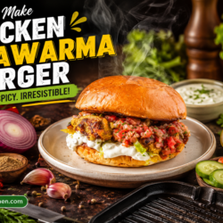 Chicken Shawarma Burger