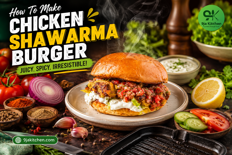 Chicken Shawarma Burger
