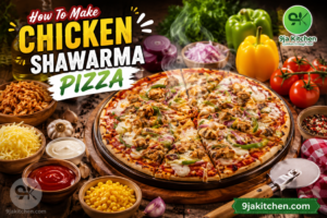 How to Make Chicken Shawarma Pizza: A Cheesy Smoky Delight 🍕🌯✨