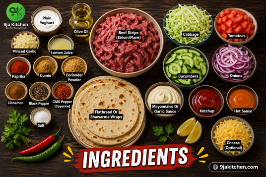 Easy Beef Shawarma Recipe