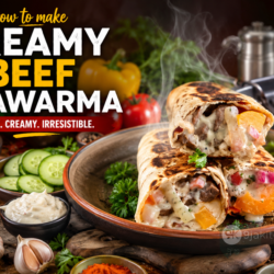 Creamy Beef Shawarma