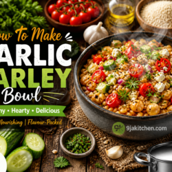 Garlic Barley Bowl