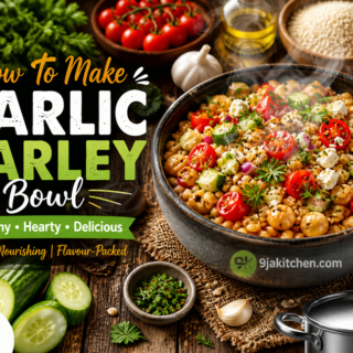 Garlic Barley Bowl